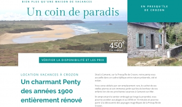 Penty Océan, location de vacances sur la presqu'île de Crozon