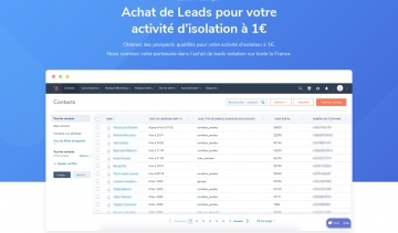 Leads Fabrique, spécialiste de l'achat de leads pour toutes les spécialités d’isolation