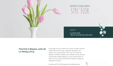 Styl'flor : boutique de vente des fleurs à Bayeux