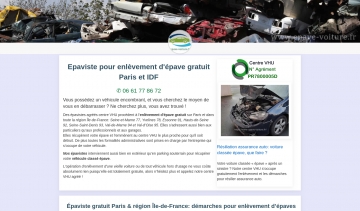 Epaviste Paris: pour l'enlèvement de votre voiture