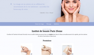 Institut Serenity : votre centre de soins de beauté à Paris 15