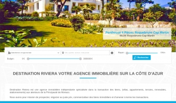 Destination Riviera Agence immobilière Côte d'Azur Roquebrune Cap Martin