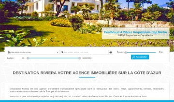Destination Riviera Agence immobilière Côte d'Azur Roquebrune Cap Martin