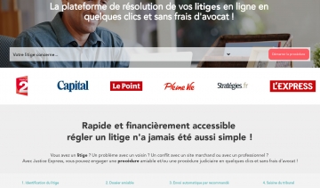 Justice Express, plateforme de résolution de vos litiges en ligne