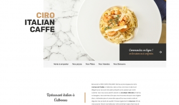Ciro Italian Caffé : restaurant italien à Valbonne
