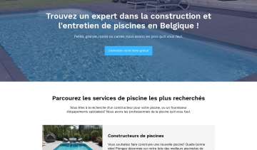 PrestaPoll, votre site internet pour trouver un professionnel de piscine en Belgique
