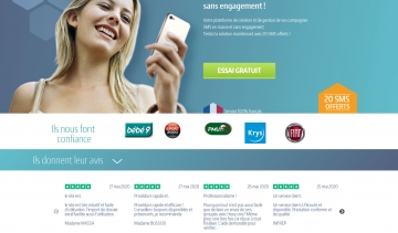 Hexasms.fr, envoi sans engagement de SMS pour les professionnels