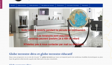 Univers-globe : vente en ligne de globes terrestres