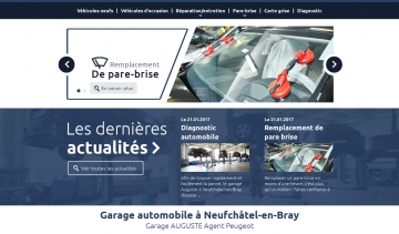 Le garage Auguste, garage automobile à Neufchâtel-en-Bray près de Dieppe