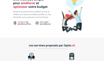 Opter.Ch, Guide sur l'assurance maladie en Suisse 