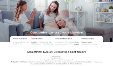 Service d’ostéopathie pour la femme enceinte