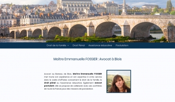 Emmanuelle FOSSIER : avocate au barreau de Blois