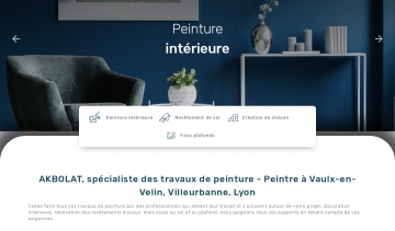 AKBOLAT, entreprise de peinture et de rénovation d’intérieur