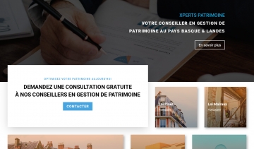 Xperts-patrimoine.fr, le partenaire sûr de la gestion de votre patrimoine au Pays basque et Landes