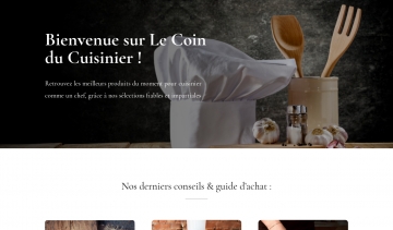 Le coin du Cuisinier, le blog sur l'univers de la cuisine 