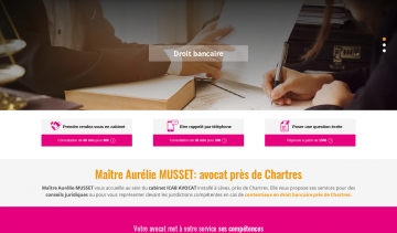 Maître Aurélie MUSSET : avocat à Lèves, près de Chartres