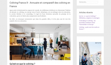 Coliving-france : l’annuaire des colivings en France