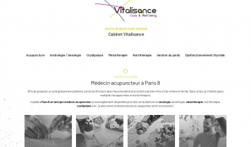 Cabinet Vitalisance : cabinet d'acupuncture et de bien-être à Paris