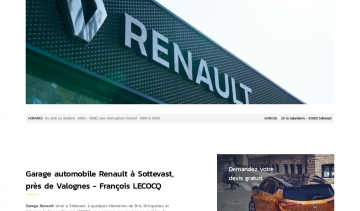 François LECOCQ : votre garage Renault à Sottevast