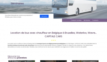 CAPITALE CARS, location de bus avec chauffeur à Bruxelles