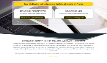 Services de réparation de téléphones, de tablettes et d’ordinateurs