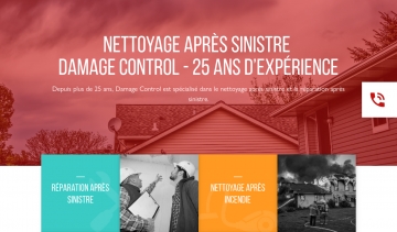 Service de nettoyage professionnel après sinistre