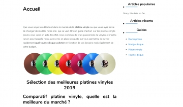 Où trouver des platines vinyles de qualité à des prix défiant toute concurrence ?