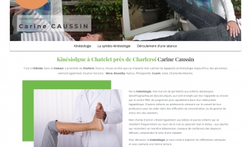 Carine Caussi, cabinet de kinésiologie à Châtelet