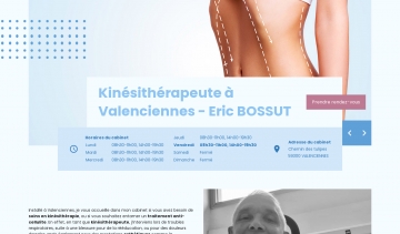 Éric BOSSUT, un kinésithérapeute spécialisé en traitement anti-cellulite à Valenciennes
