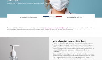 Shield Hearts, entreprise de fabrication des masques chirurgicaux en France