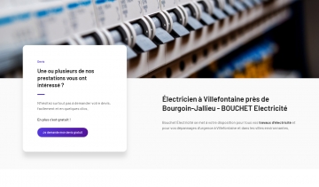 Entreprise de dépannage et d'installation électrique à Villefontaine