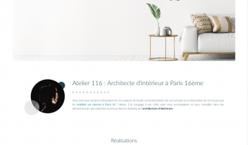 Atelier 116, architecte d'intérieur à Paris