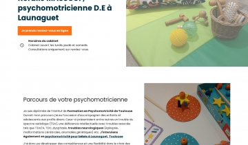 Koralie MASSOUF, votre spécialiste en psychomotricité à Launaguet