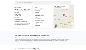 ipcost, l'interface pour connaitre mon IP