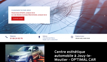 OP'TIMAL CAR, centre esthétique automobile à Jouy-le-Moutier