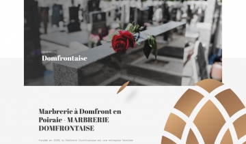 Marbrerie Domfrontaise, le service de pompes funèbres à Domfront