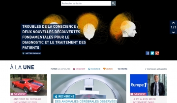 ICM, site d'information sur l'institut du cerveau-ICM