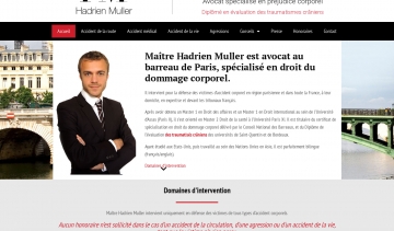 Hadrien Muller, l'avocat en droit du dommage corporel