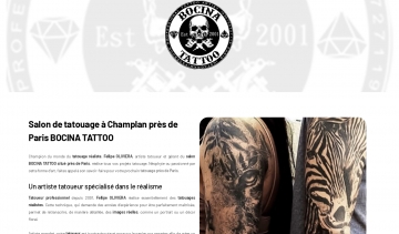 Bocina-tattoo.com, salon pour des tatouages réalistes près de Paris