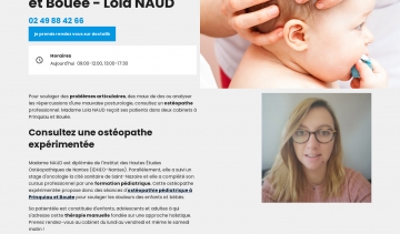 Ostéopathe Naud, la référence en ostéopathie à Prinquiau