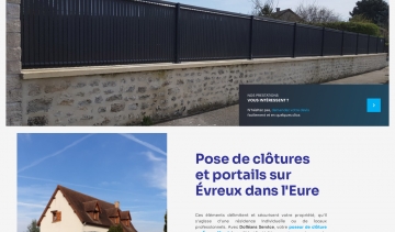 Réalisation et installation de clôtures et de portails à Evreux