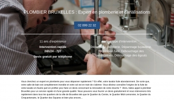 Plombier Bruxelles: pour vos travaux de plomberie