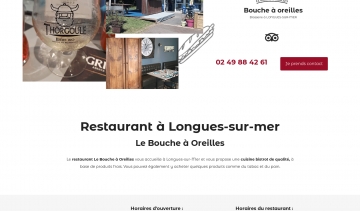 Le Bouche à Oreilles : restaurant à Longues-sur-Mer,  des plats de qualité