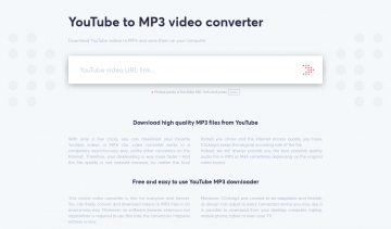 Convertisseur de vidéos YouTube en fichier audio