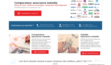 Comparateur assurance suisse, le comparateur d'assurance maladie