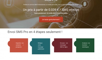 SMS Professionnel, la solution pour vos campagnes de SMS marketing