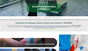 Propenet, votre entreprise de nettoyage à BOURG-LA-REINE