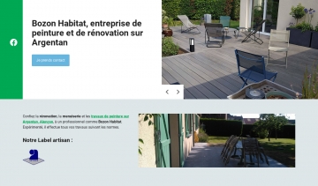 Bozon Habitat, entreprise de peinture et de rénovation sur Argentan