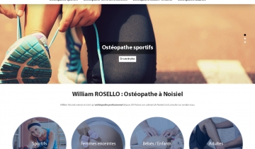 William ROSELLO : ostéopathe compétent et fiable à Noisiel 