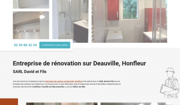 Sarl David et Fils, votre spécialiste en rénovation intérieure sur Deauville